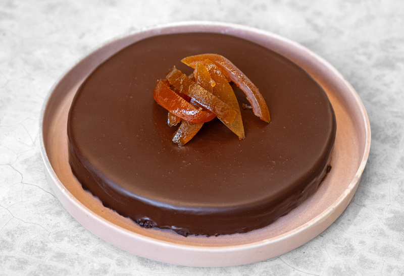 Pastel de chocolate Sin harina de almendra