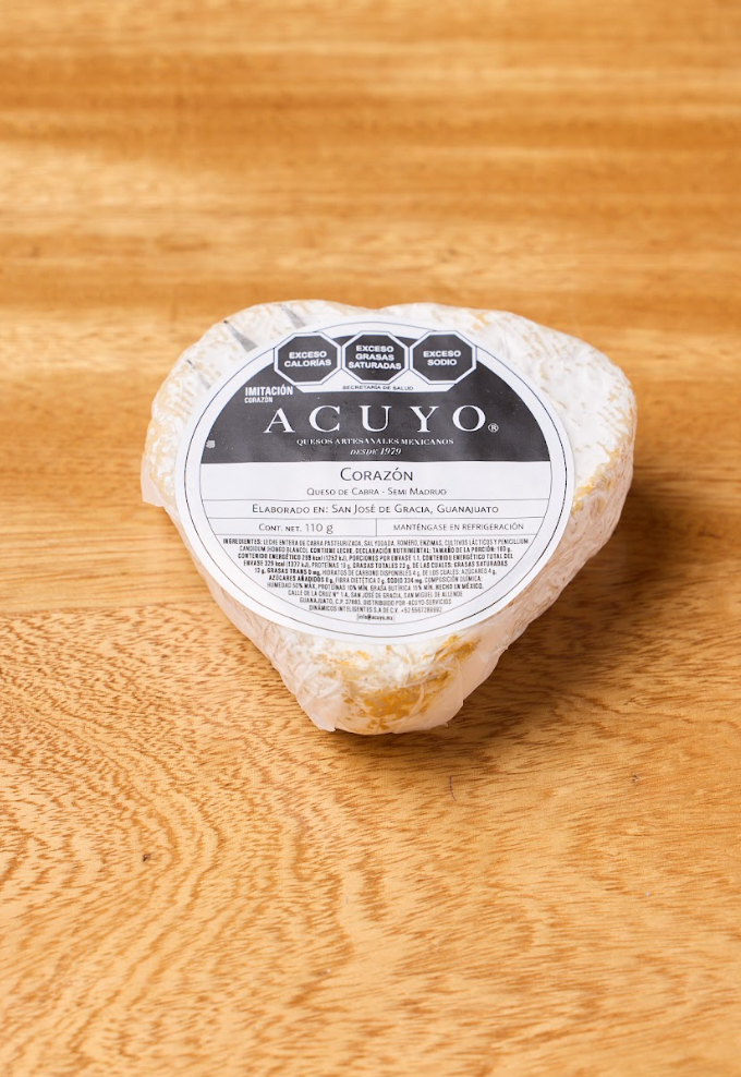 Corazón Acuyo (Queso de cabra) 110 gr.