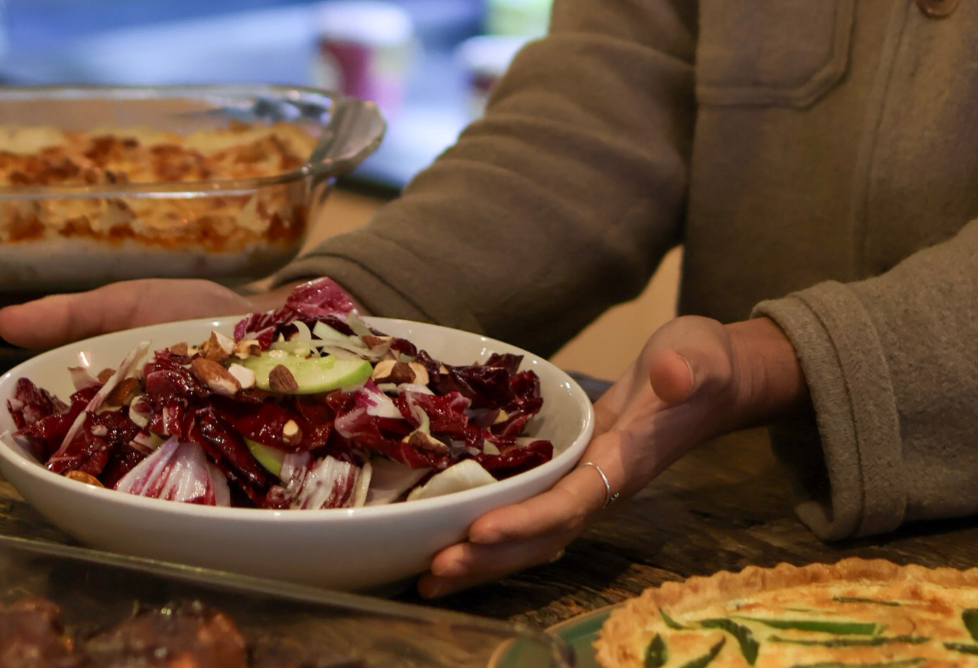 Ensalada de radicchio e hinojo